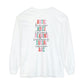 Merry Speech Therapist Long Sleeve Comfort Colors T-Shirt