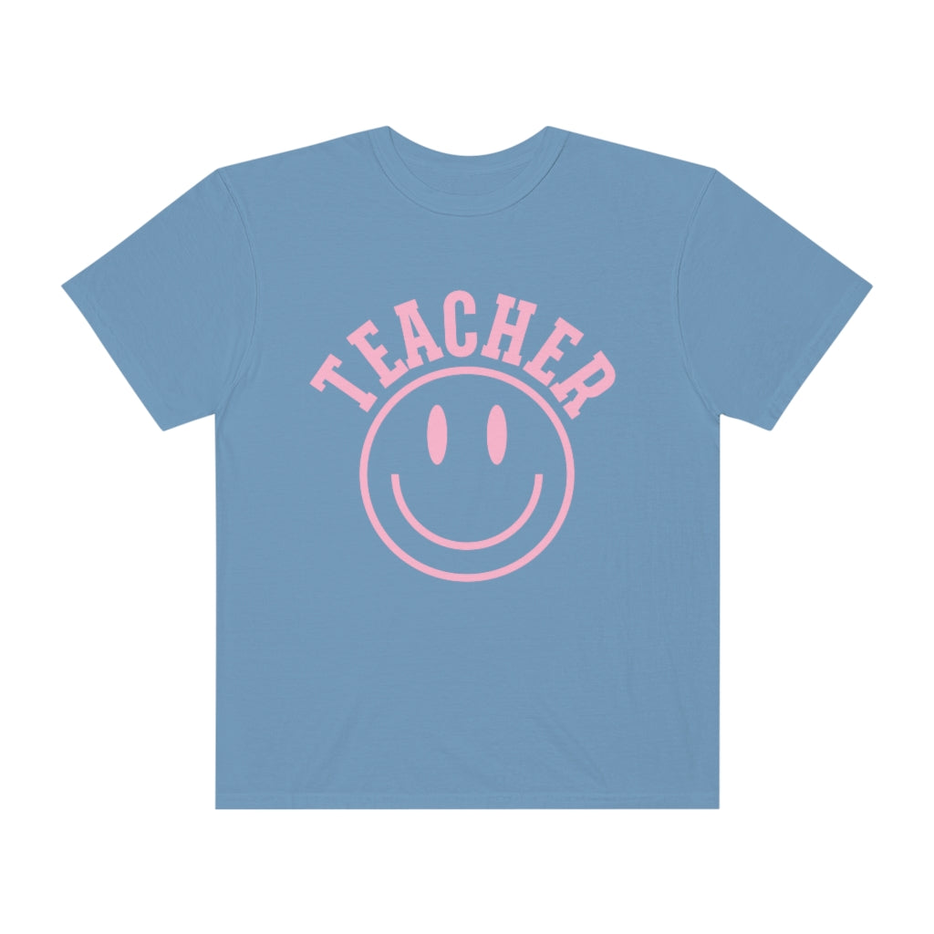 Teacher Pink Comfort Colors T-Shirt