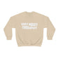 Very Merry Therapist Crewneck Sweatshirt