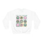 One Lucky Teacher Distressed Crewneck Sweatshirt