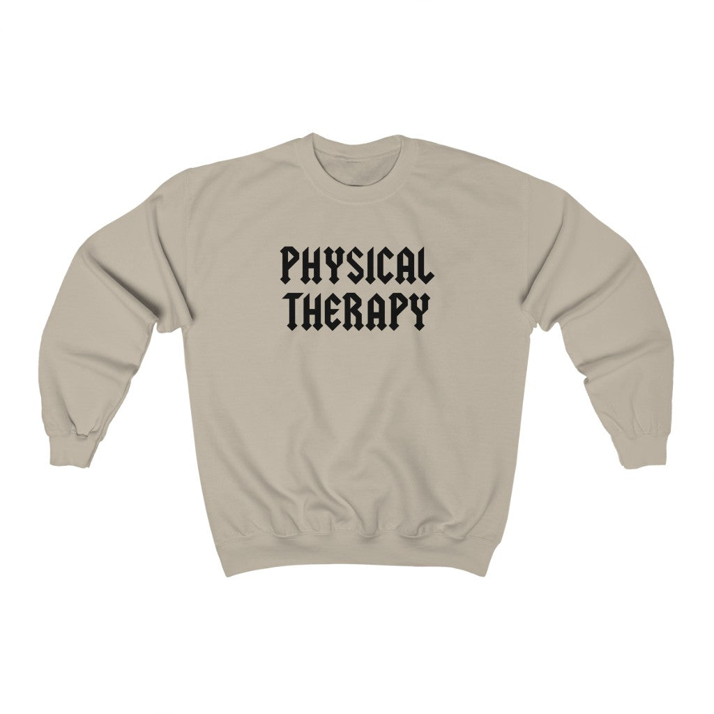 Physical Therapy Band Inspired Crewneck Sweatshirt
