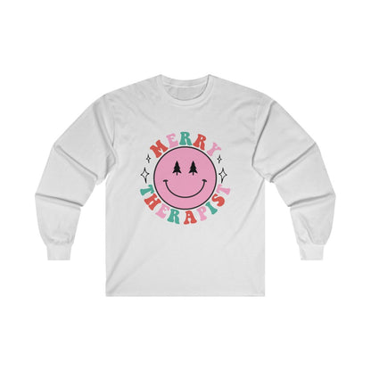 Merry Therapist Smile Long Sleeve T-Shirt