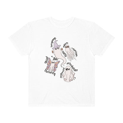 Ghost Friends Speech Scope Comfort Colors T-Shirt