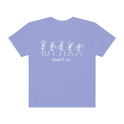 Spooky OT Skeletons Comfort Colors T-Shirt