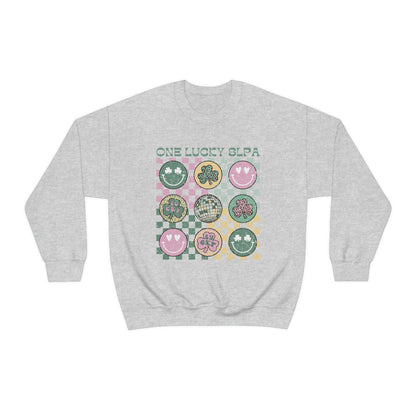 One Lucky SLPA Distressed Crewneck Sweatshirt