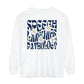 Speech Retro Daisy Long Sleeve Comfort Colors T-shirt