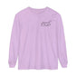 Speech Path Butterflies Long Sleeve Comfort Colors T-shirt
