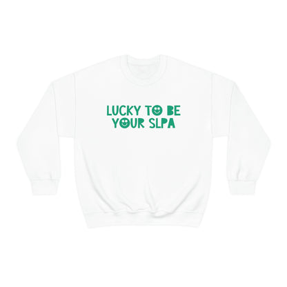 Lucky to Be Your SLPA Crewneck Sweatshirt