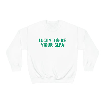 Lucky to Be Your SLPA Crewneck Sweatshirt
