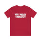 Very Merry Therapist Jersey T-Shirt