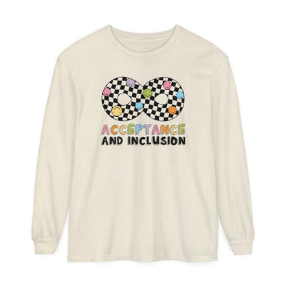 Acceptance and Inclusion Long Sleeve Comfort Colors T-Shirt