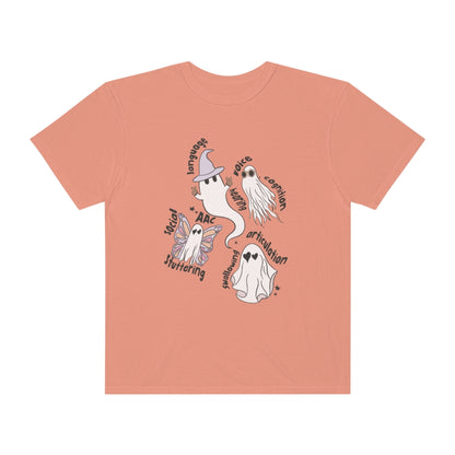 Ghost Friends Speech Scope Comfort Colors T-Shirt