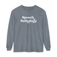 Speech Pathology Comfort Colors Long Sleeve T-Shirt