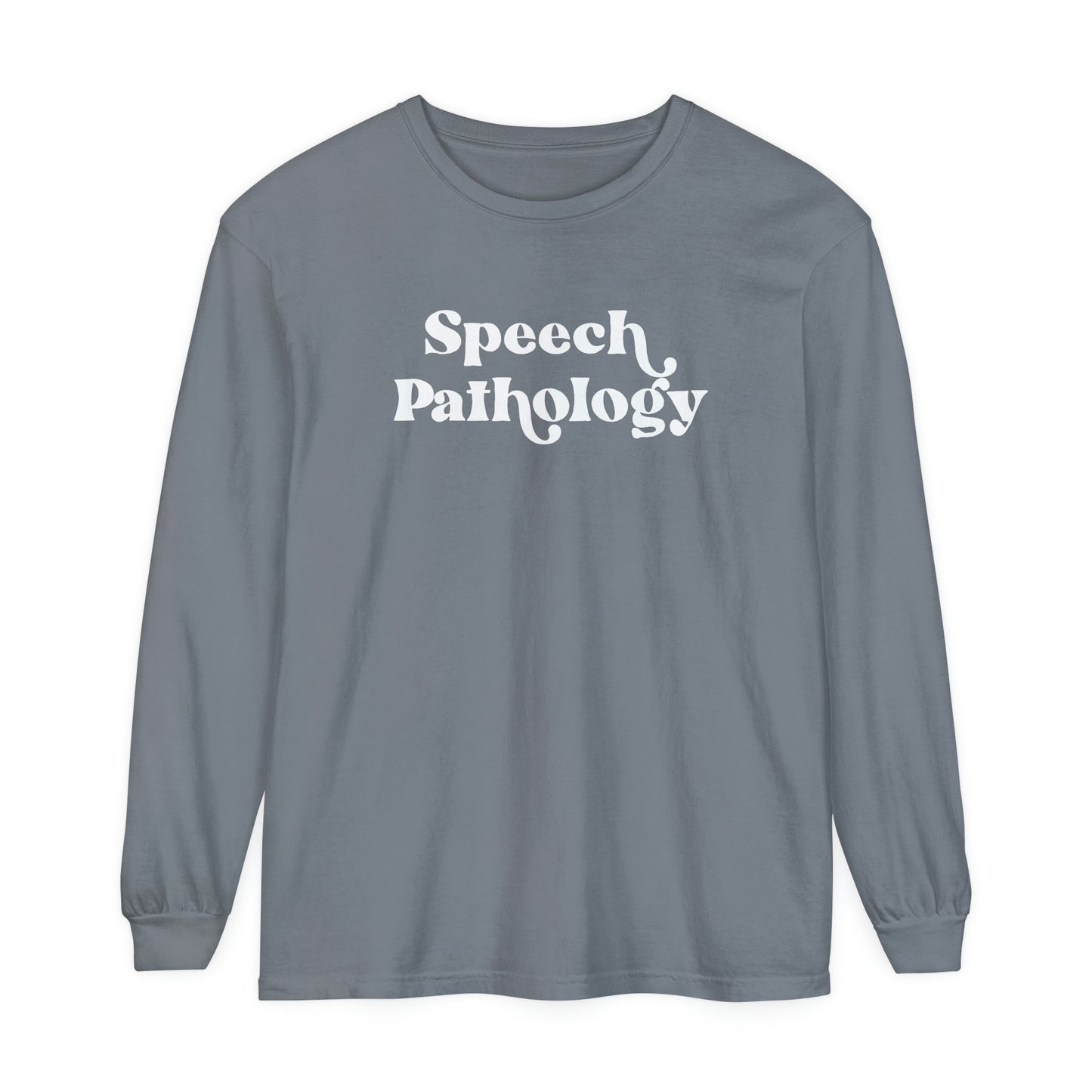 Speech Pathology Comfort Colors Long Sleeve T-Shirt