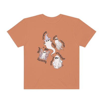 Ghost Friends Speech Scope Comfort Colors T-Shirt