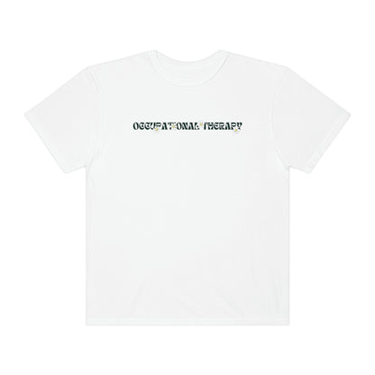 OT Retro Daisy Comfort Colors T-Shirt | Front and Back Print