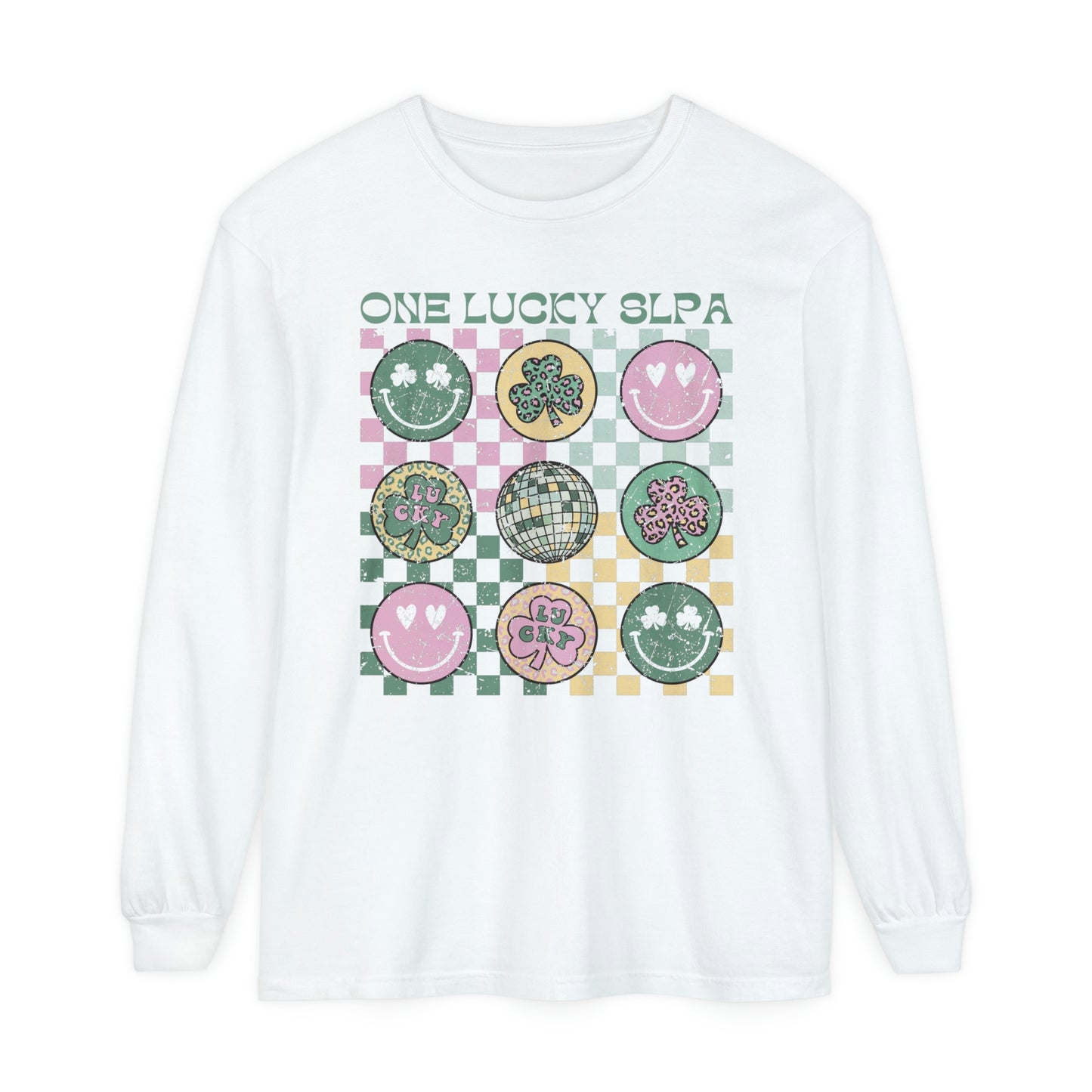 One Lucky SLPA Long Sleeve Comfort Colors T-Shirt