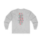 Merry Speech Therapist Long Sleeve T-Shirt | Front and Back Print