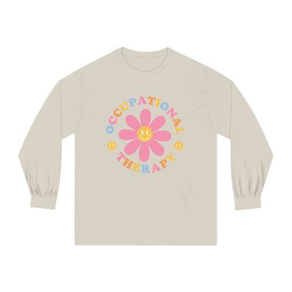 Occupational Therapy Daisy Multicolored Long Sleeve T-Shirt