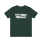 Very Merry Therapist Jersey T-Shirt