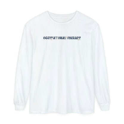 OT Retro Daisy Long Sleeve Comfort Colors T-shirt
