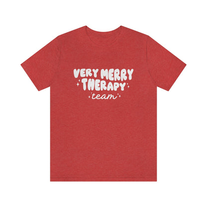 Very Merry Therapy Team Jersey T-Shirt