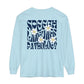 Speech Retro Daisy Long Sleeve Comfort Colors T-shirt