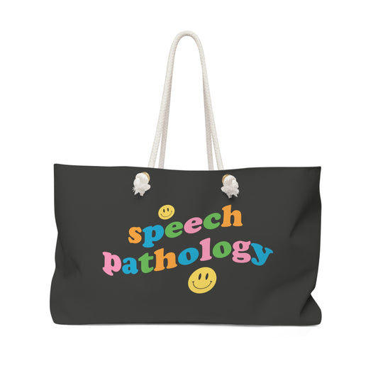 Speech Pathology Wavy Oversized Therapy Tote