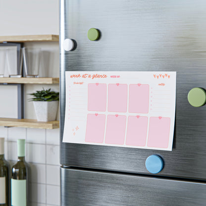Week at a Glance Post-it® Note Pad 10 x 6