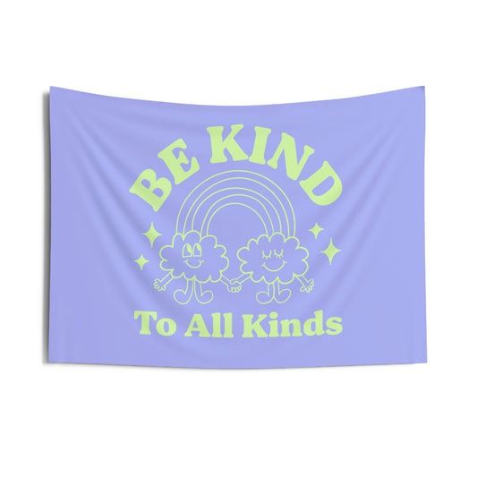 Be Kind to All Kinds Wall Tapestry
