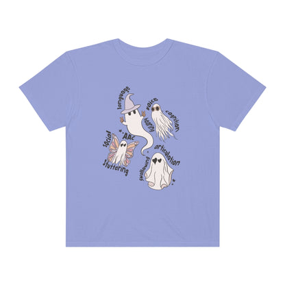 Ghost Friends Speech Scope Comfort Colors T-Shirt