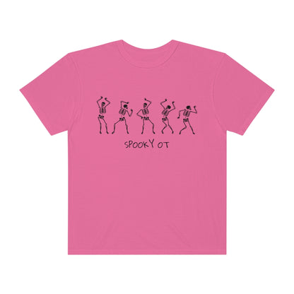 Spooky OT Skeletons Comfort Colors T-Shirt