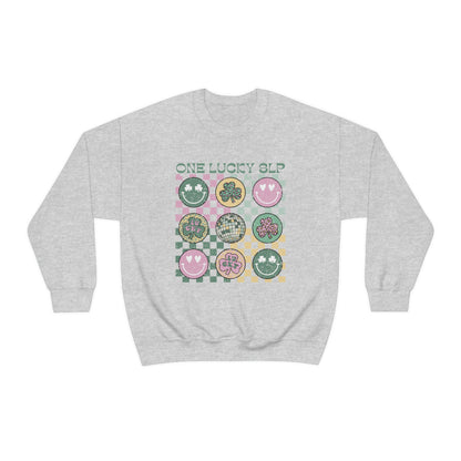 One Lucky SLP Distressed Crewneck Sweatshirt