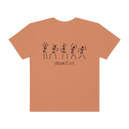 Spooky OT Skeletons Comfort Colors T-Shirt