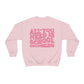All You Need Is School Counseling Crewneck Sweatshirt | Front and Back Print