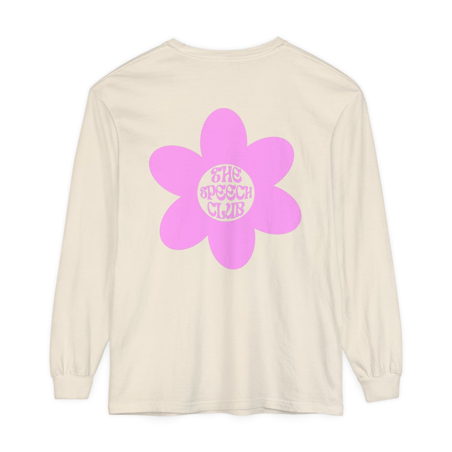 The Speech Club Long Sleeve Comfort Colors T-Shirt
