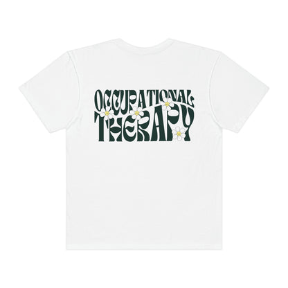 OT Retro Daisy Comfort Colors T-Shirt | Front and Back Print