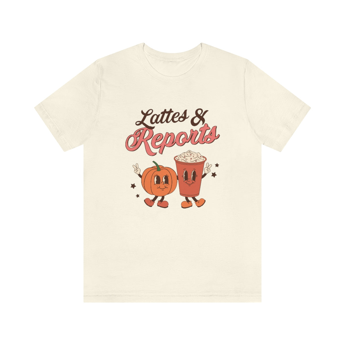 Lattes & Reports Jersey T-Shirt