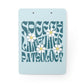 Speech Language Pathology Daisy Clipboard