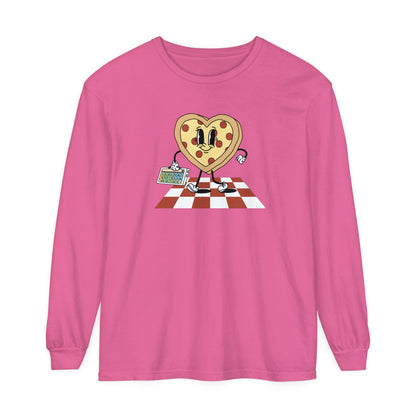 Pizza My Heart AAC Long Sleeve Comfort Colors T-Shirt