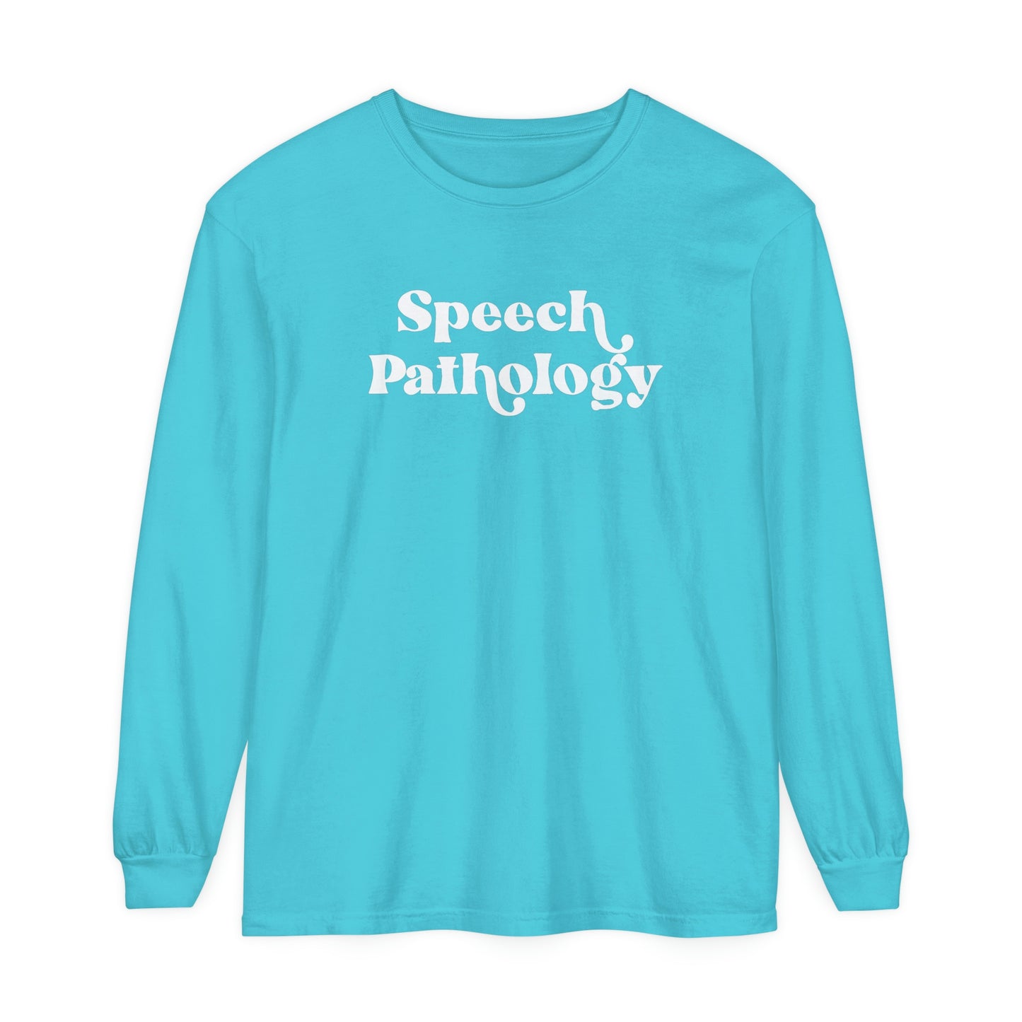 Speech Pathology Comfort Colors Long Sleeve T-Shirt