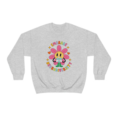 Embrace Neurodiversity Crewneck Sweatshirt