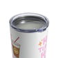 Half Teacher Half Coffee 10oz Tumbler