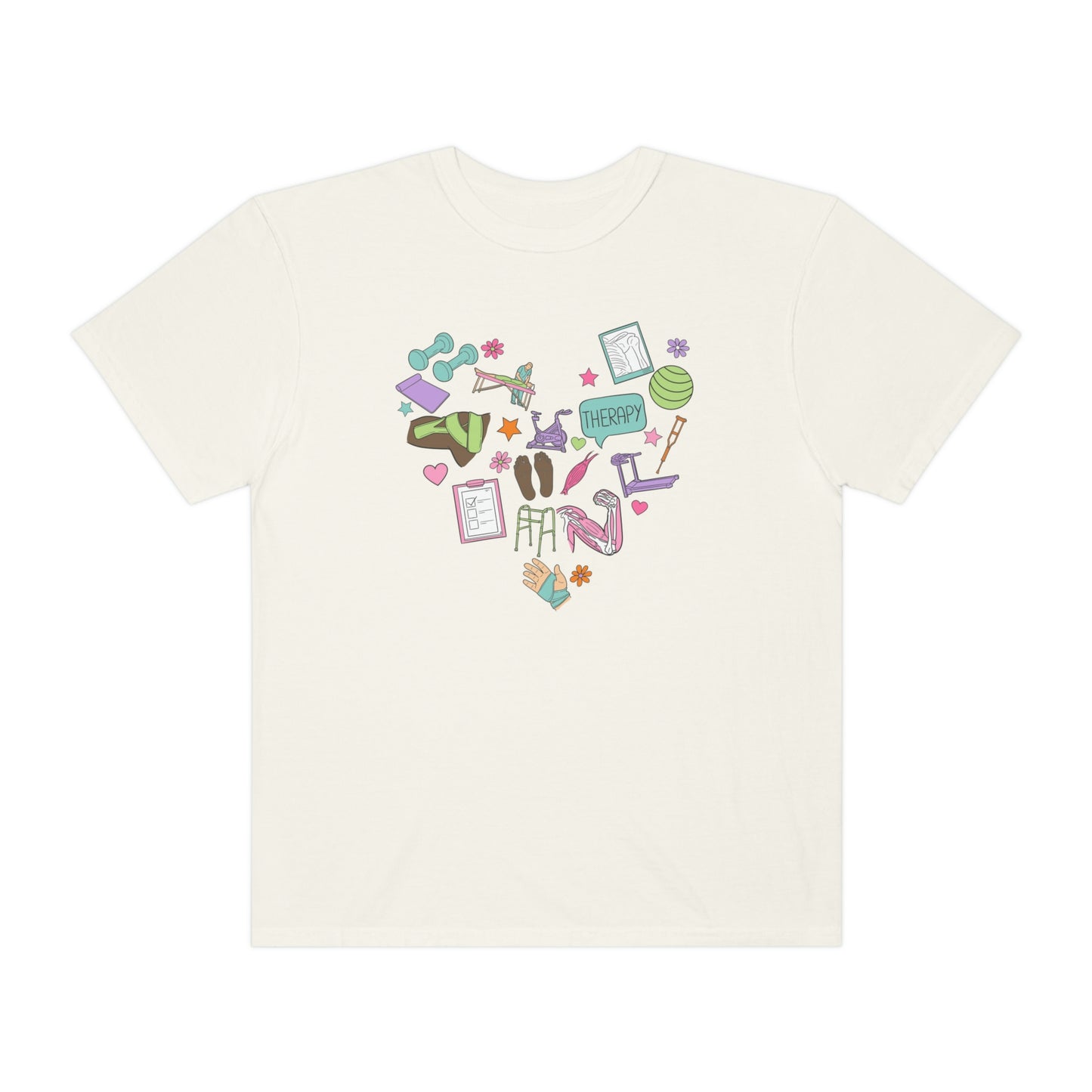 Physical Therapy Essentials Comfort Colors T-Shirt