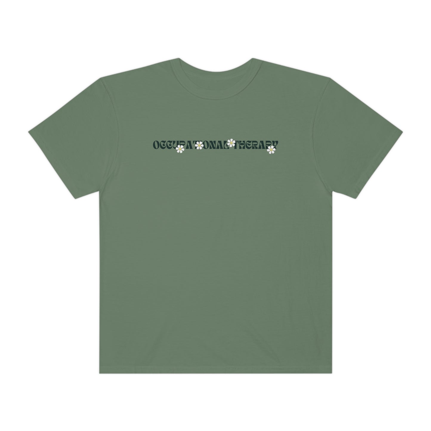 OT Retro Daisy Comfort Colors T-Shirt | Front and Back Print