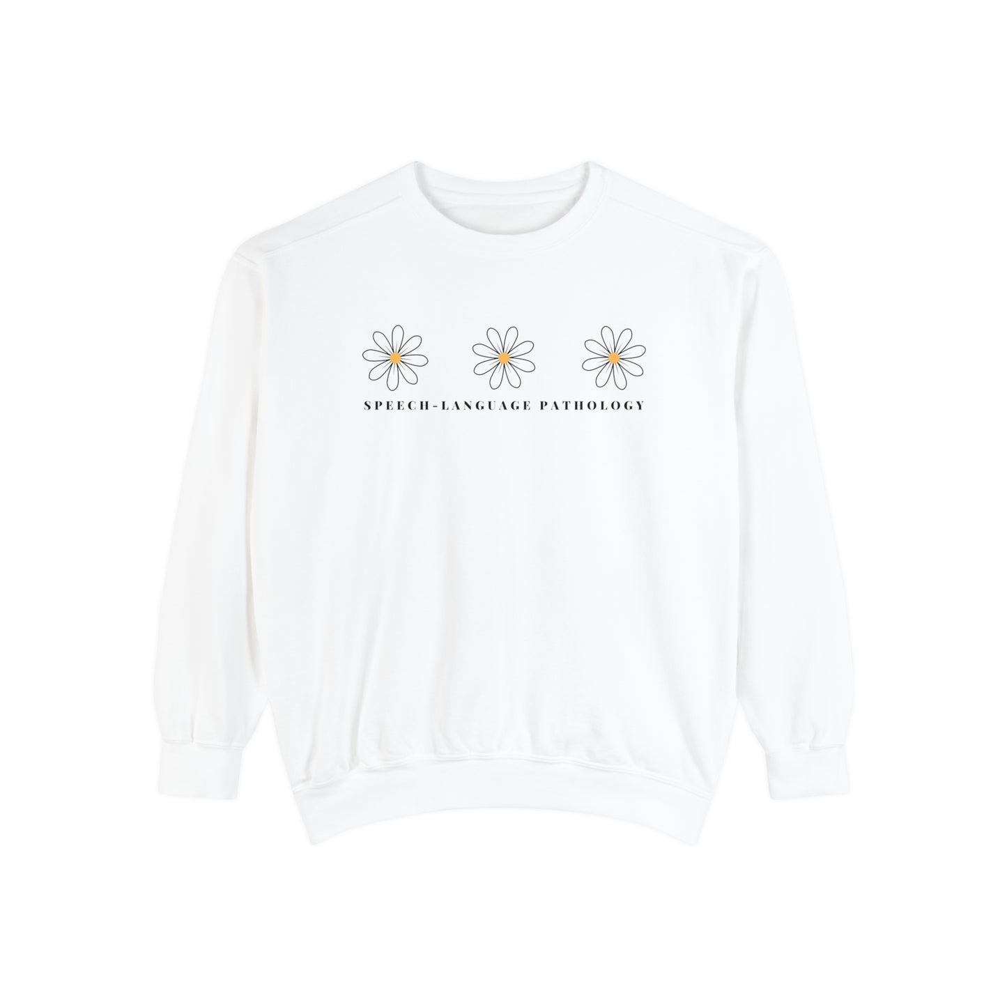Daisy Speech-Language Pathology Comfort Colors Sweatshirt