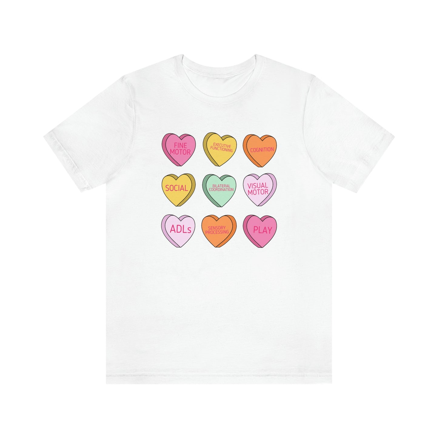 Candy Hearts OT Scope Jersey T-Shirt