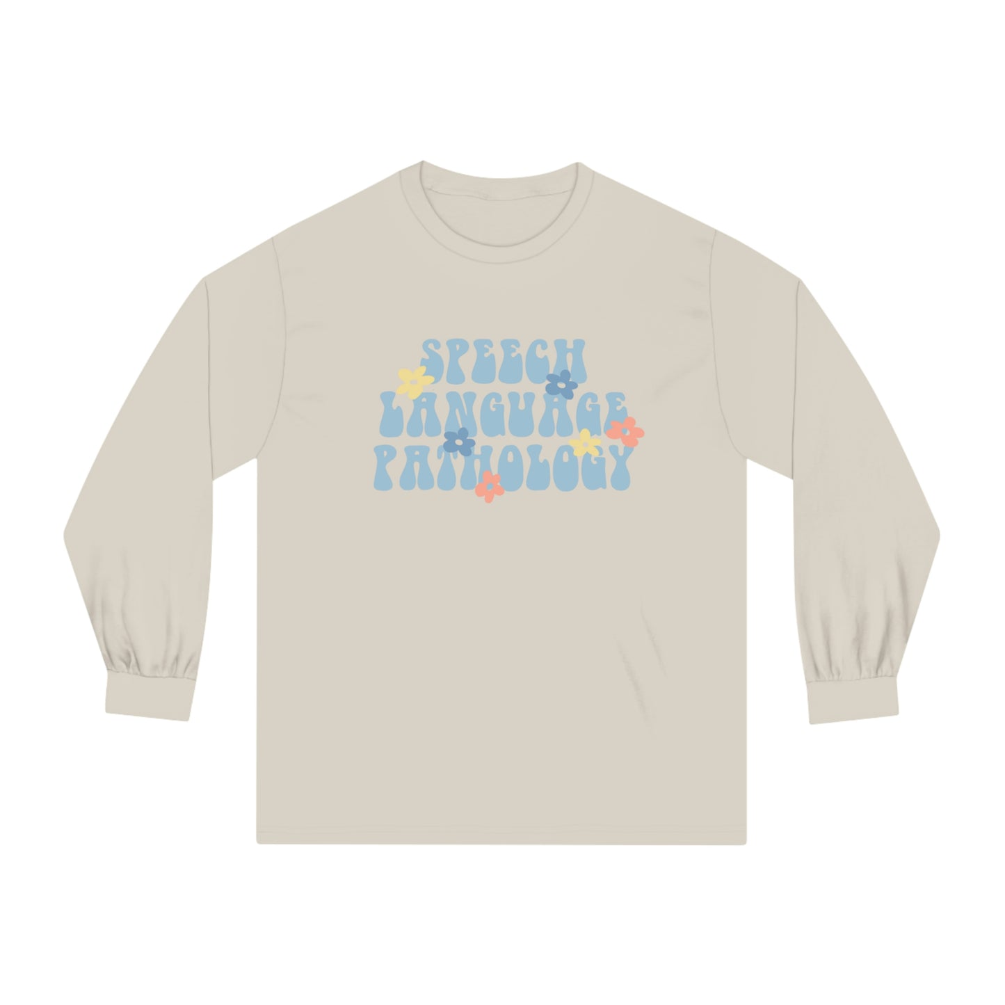Speech-Language Pathology Retro Flower Long Sleeve T-Shirt
