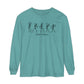 Spooky Speech Skeletons Long Sleeve Comfort Colors T-Shirt