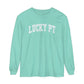 Lucky PT Distressed Long Sleeve Comfort Colors T-Shirt